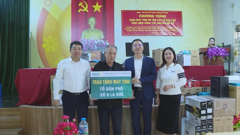 Phường Hà Đông xã hội hoá chuyển đổi số ở cơ sở
