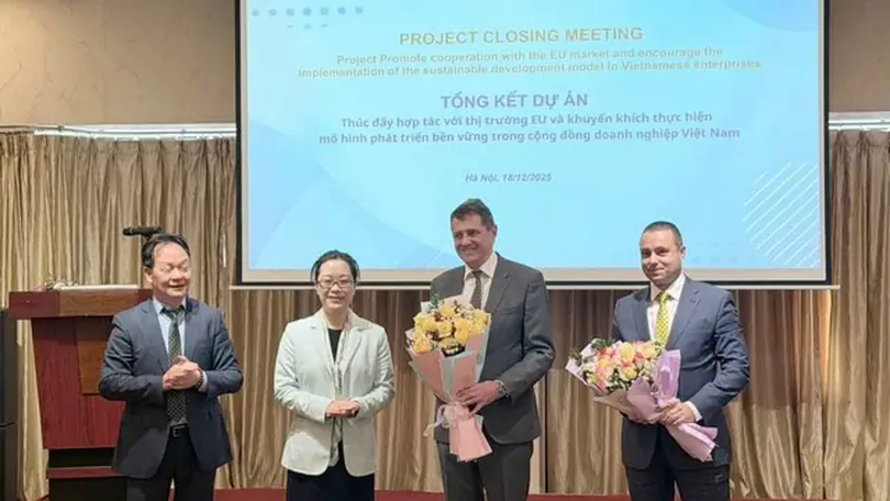 EU hỗ trợ doanh nghiệp Việt triển khai phát triển bền vững