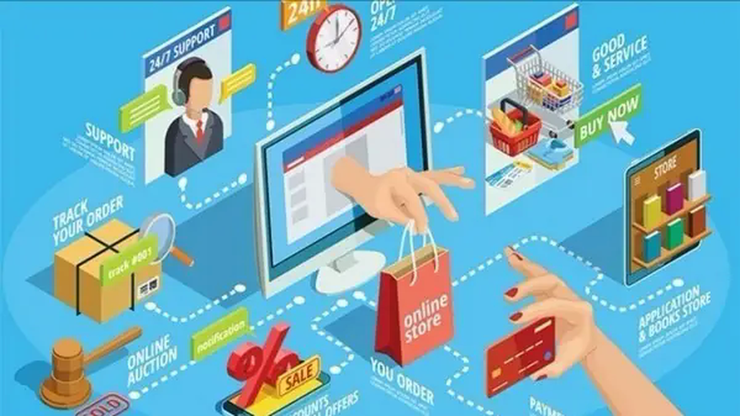 Xuất khẩu qua thương mại điện tử ước đạt 4,45 tỷ USD