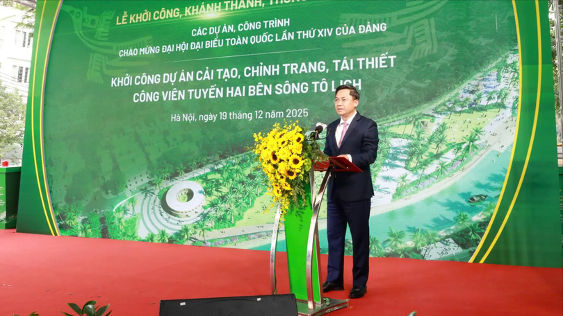 Gần 4.700 tỷ đồng chỉnh trang tuyến hai bên sông Tô Lịch
