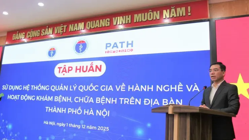 Hà Nội triển khai hệ thống quản lý hành nghề y