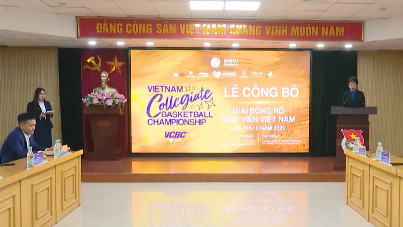 Giải bóng rổ sinh viên Việt Nam áp dụng điều lệ mới
