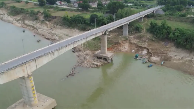 Chốt thời gian sửa chữa cầu Sông Lô