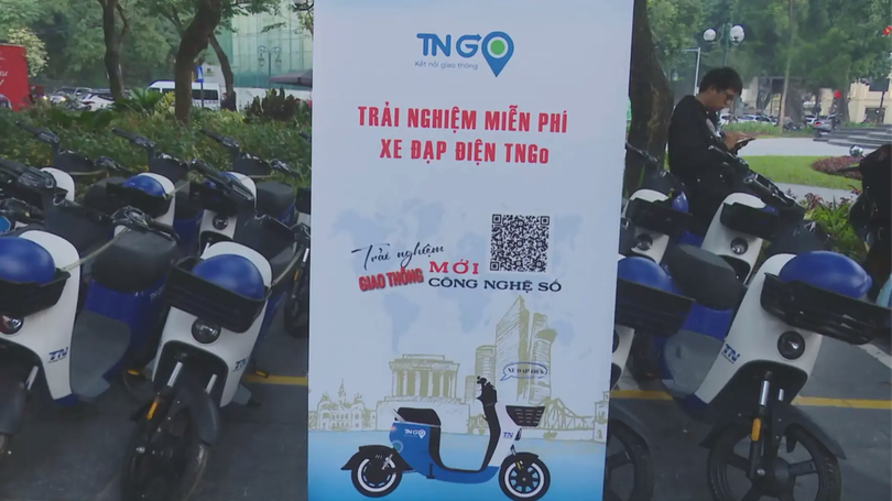 Hà Nội triển khai thêm 500 xe đạp điện công cộng
