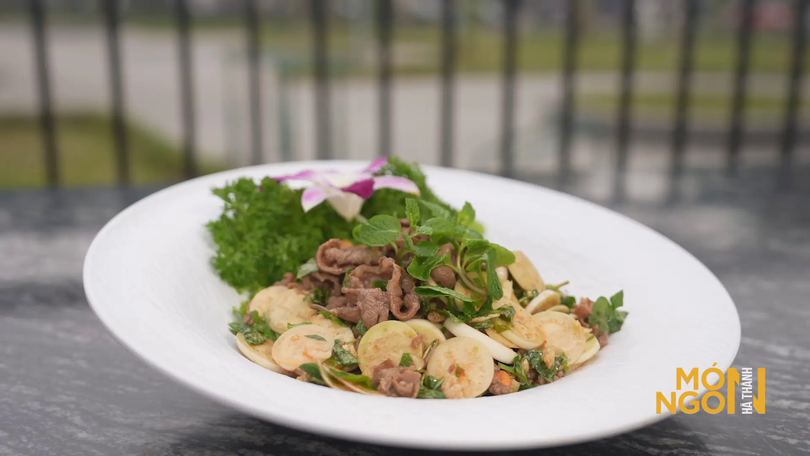 Gỏi bò cà pháo