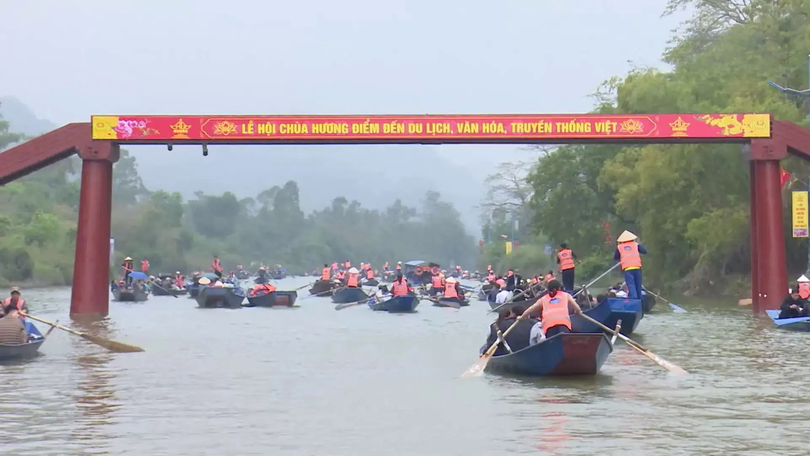 Đảm bảo trật tự, an toàn tại thắng cảnh Hương Sơn