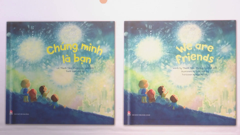 Vẻ đẹp lấp lánh của tình bạn qua sách tranh thiếu nhi
