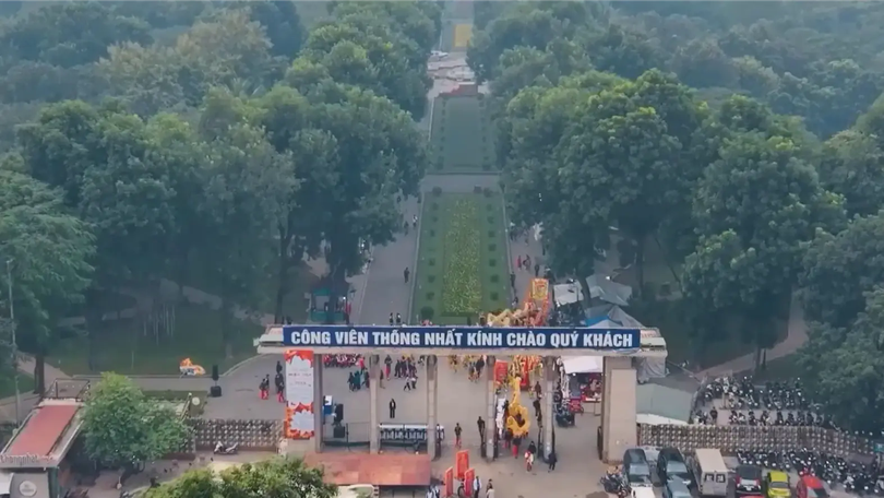 Công viên Thống Nhất trở thành không gian 'mở' hoàn toàn