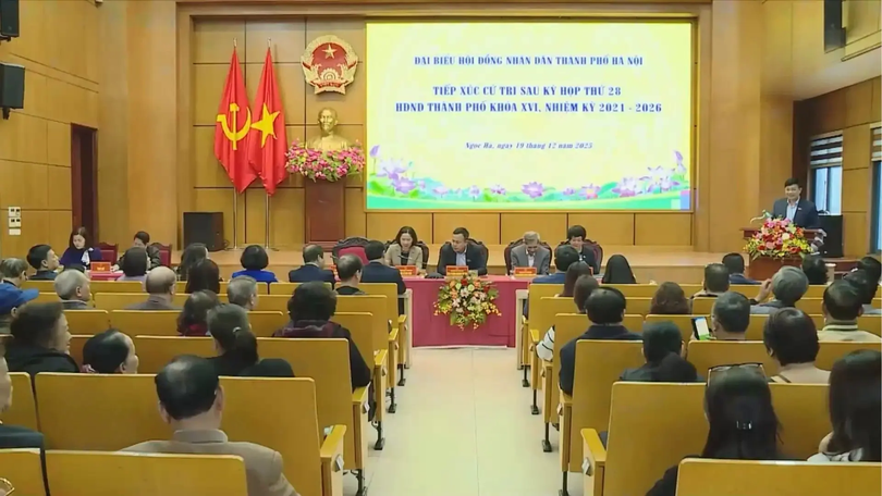 Cử tri Hà Nội kiến nghị giải quyết vấn đề môi trường