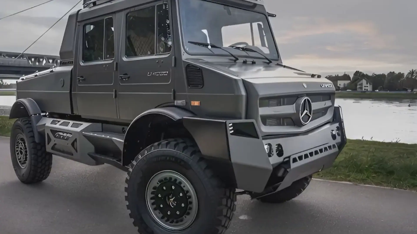 Mercedes-Benz trình làng phiên bản Unimog độc bản