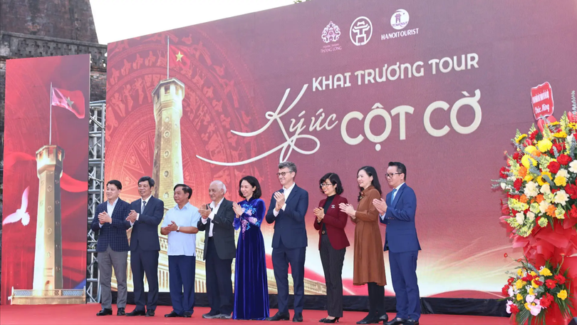 'Ký ức Cột cờ' - tour di sản mới tại Hoàng thành Thăng Long