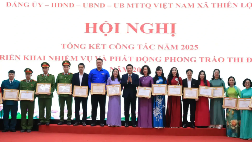 Xã Thiên Lộc đạt tăng trưởng kinh tế trên 10% năm 2025