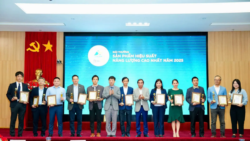 111 sản phẩm đạt giải hiệu suất năng lượng cao