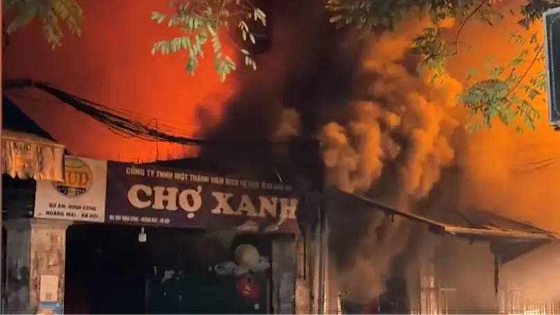 Kịp thời cứu nạn cứu hộ vụ cháy chợ Xanh