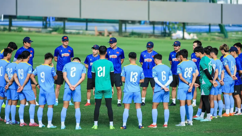 U23 Việt Nam tập luyện trở lại sau tấm HCV SEA Games