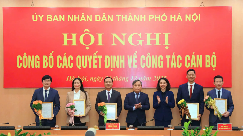 Hà Nội điều động, bổ nhiệm nhiều cán bộ chủ chốt