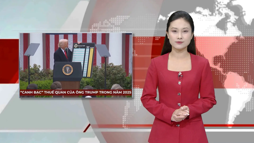 'Canh bạc' thuế quan của ông Trump trong năm 2025 | Nhìn ra thế giới | 25/12/2025