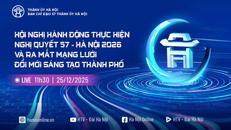 Hội nghị hành động thực hiện Nghị quyết 57 và ra mắt Mạng lưới Đổi mới sáng tạo thành phố
