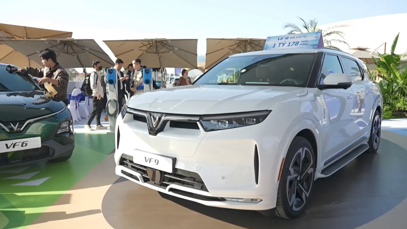 VinFast trưng bày toàn bộ dải sản phẩm tại Vietnam Mobility Show 2025