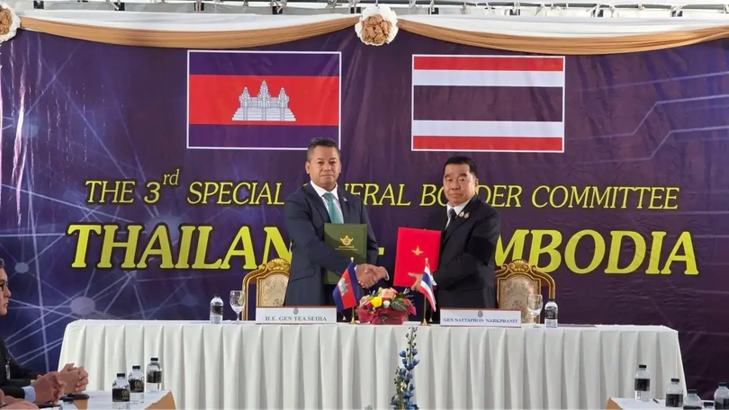Thái Lan - Campuchia ký thỏa thuận ngừng bắn