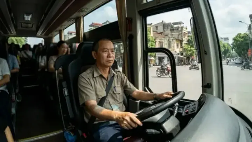 Lái xe buýt, xe trên 29 chỗ không quá 57 tuổi