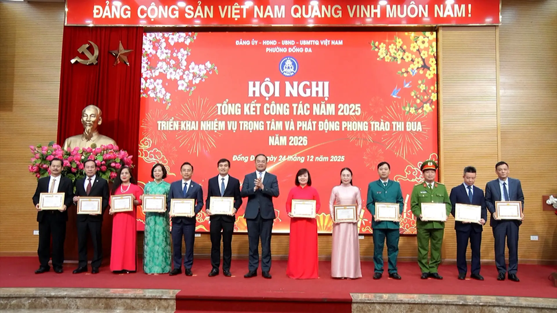 Phường Đống Đa tăng tốc phát triển KT–XH trong 2026