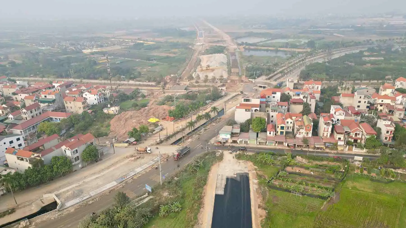 Chưa hoàn thành bàn giao mặt bằng dự án Vành đai 4