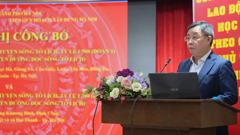 Công bố quy hoạch hai tuyến đường dọc sông Tô Lịch