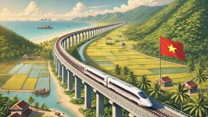 Sẵn sàng khởi công đường sắt tốc độ cao Bắc-Nam vào năm 2026