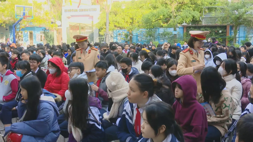 Xây dựng văn hóa giao thông học đường an toàn, văn minh
