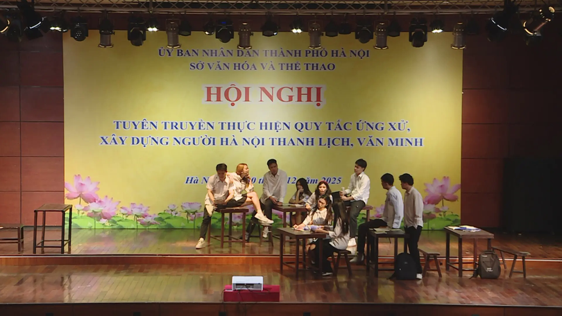Lan tỏa quy tắc ứng xử, xây dựng người Hà Nội thanh lịch
