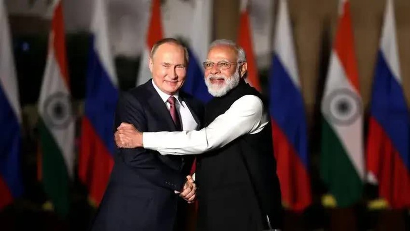 Tổng thống Nga Putin bắt đầu chuyến thăm Ấn Độ