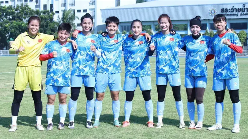 Tuyển nữ Việt Nam thận trọng trước trận ra quân SEA Games
