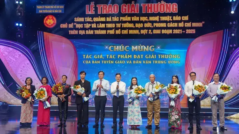 TP.HCM vinh danh tác phẩm báo chí, nghệ thuật về Bác