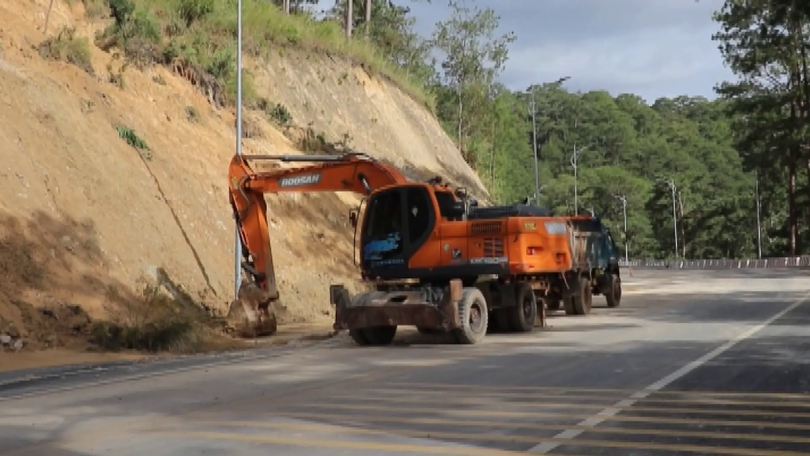 Tạm thời thông xe đèo Prenn - Đà Lạt một số khung giờ