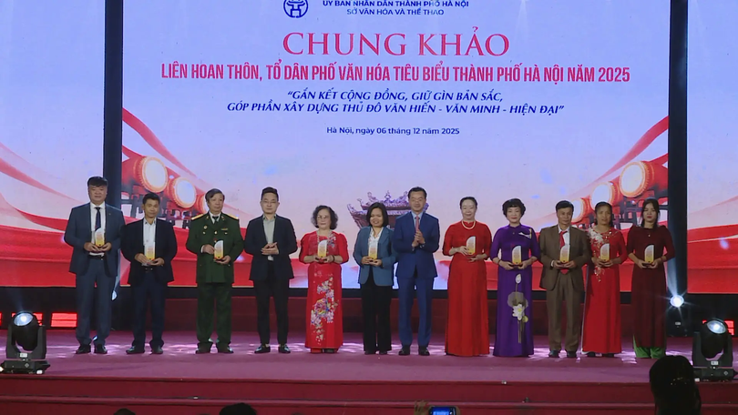Liên hoan 'Thôn, Tổ dân phố văn hóa tiêu biểu' thành phố