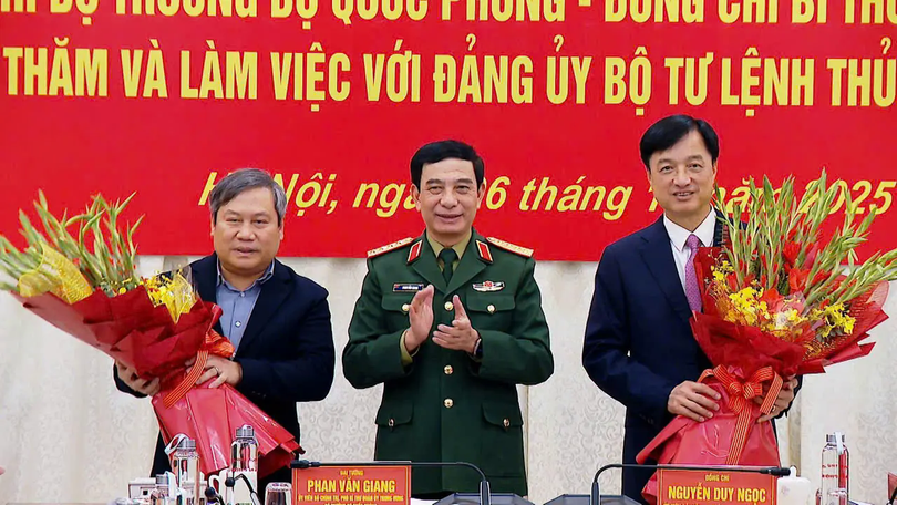 Bí thư Thành uỷ Nguyễn Duy Ngọc được chỉ định giữ chức Bí thư Đảng uỷ Bộ Tư lệnh Thủ đô Hà Nội