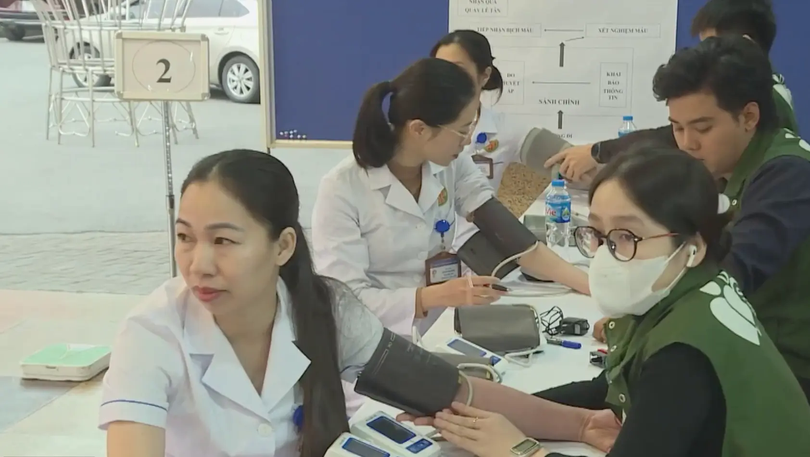 Gần 400 đơn vị máu giúp cấp cứu điều trị người bệnh