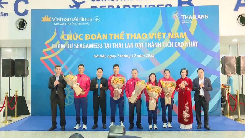 Đoàn TTVN đến Thái Lan chinh phục SEA Games 33