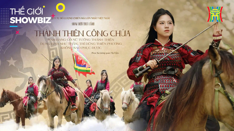 'Thánh Thiên công chúa' tái hiện lịch sử qua nghệ thuật thực cảnh | Thế giới Showbiz | 07/12/2025