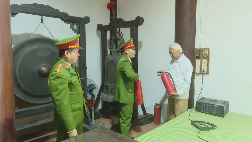 Phòng ngừa hoả hoạn tại Di tích chùa Hương