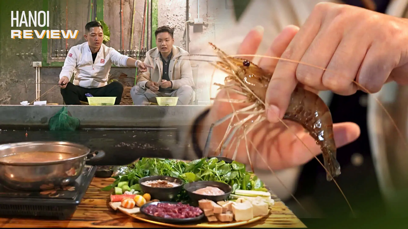 Câu tôm càng xanh giữa lòng Thủ đô | HANOI Review | 06/12/2025