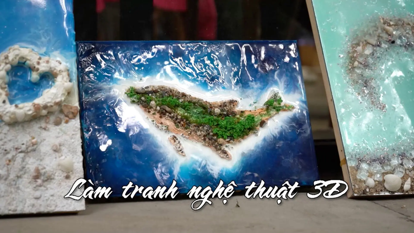 Làm tranh nghệ thuật 3D | Nhịp sống Hà Nội | 08/12/2025
