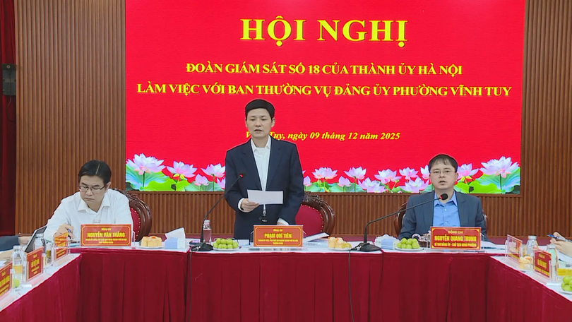 Phường Vĩnh Tuy đẩy nhanh tiến độ các dự án giao thông
