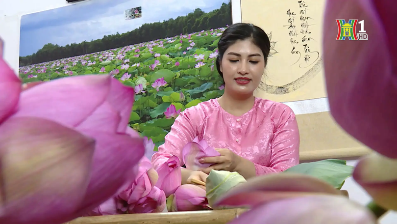 Người lan tỏa nét đẹp văn hóa trà sen Tây Hồ | Người tốt quanh ta | 10/12/2025