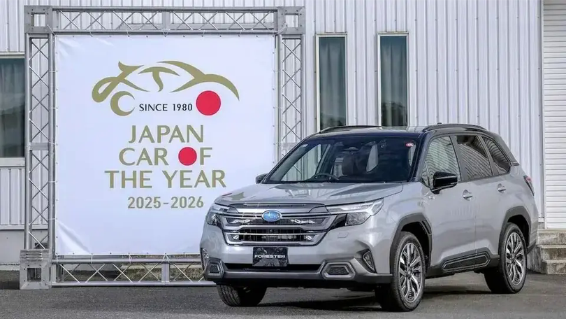 Subaru Forester trở thành xe của năm tại Nhật Bản