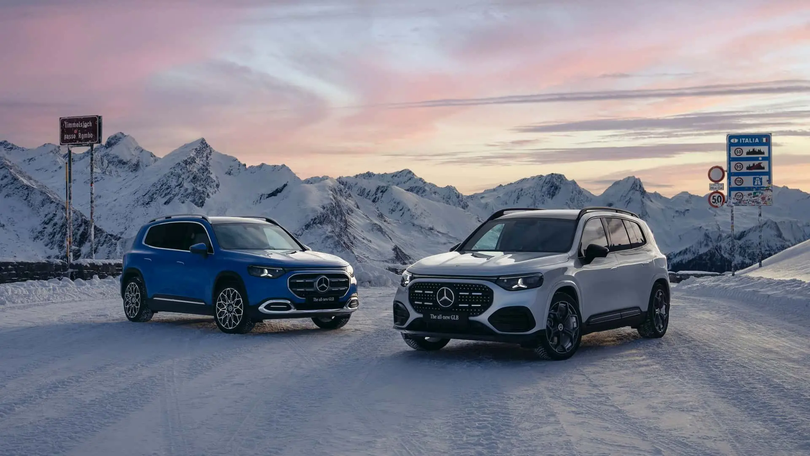 Mercedes giới thiệu phiên bản GLB chạy thuần điện
