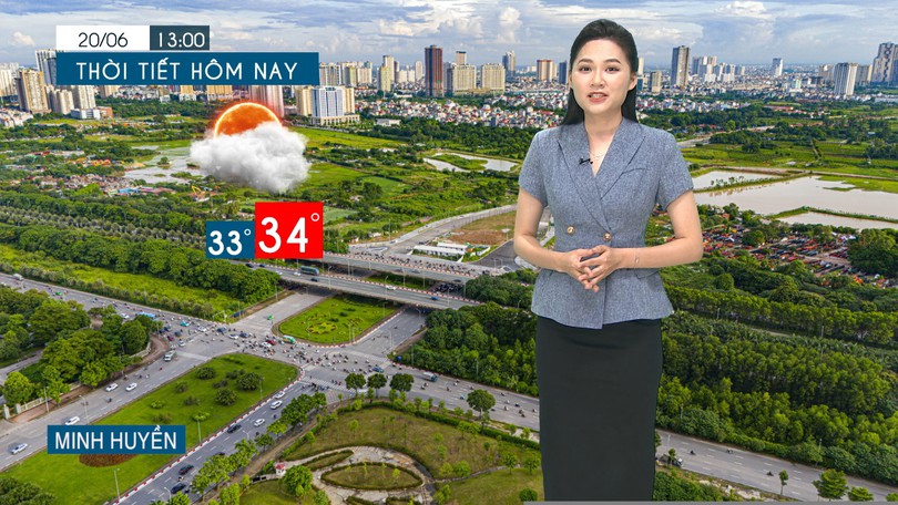 Dự báo thời tiết tối | 20/06/2025