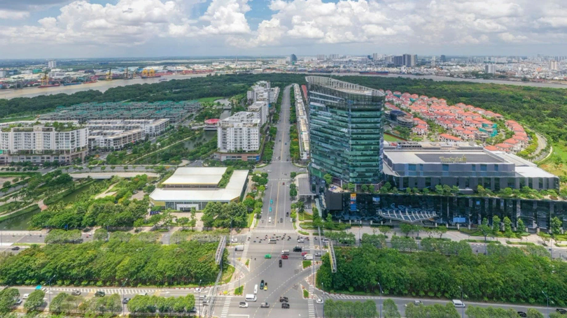 Nhà phố thương mại Thủ Thiêm giá gần một tỷ đồng/m²