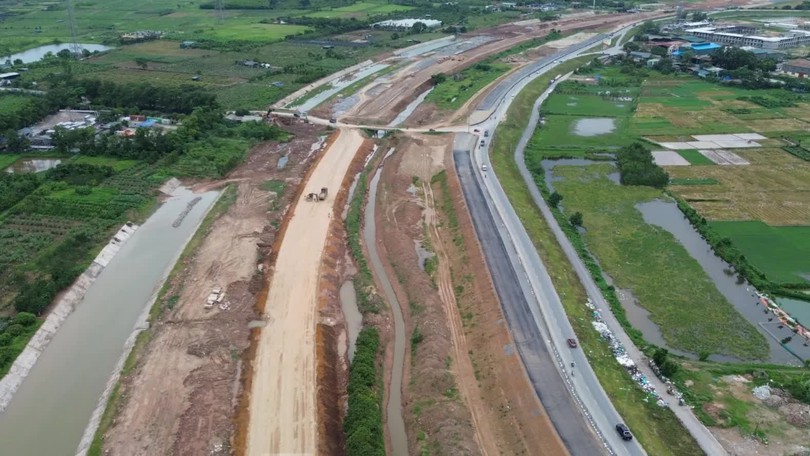 Vành đai 4 còn vướng mặt bằng ở nhiều vị trí